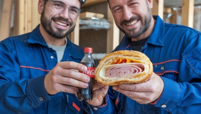 Break Veloce | 4 pezzi di tavola Calda e 2 Bottigliette di CocaCola